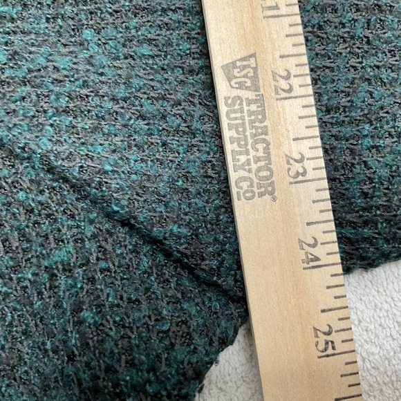 Open Front Cardigan Sz XL Contrast Knit Jersey Trim Pockets ELDRIDGE Made in USA - Picture 7 of 9